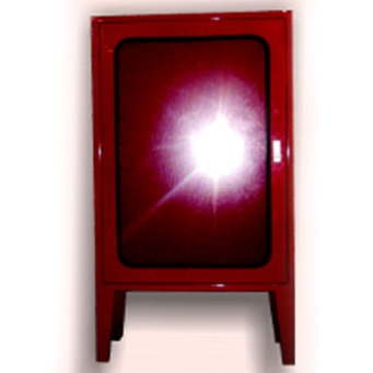 ตู้เก็บอุปกรณ์ดับเพลิง แบบมีขาตั้ง