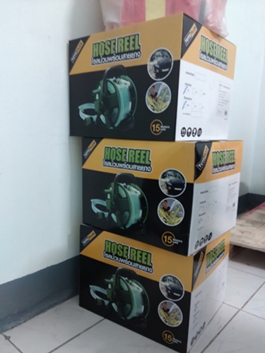 โรลม้วนพร้อมสายยาง (Hose Reel)