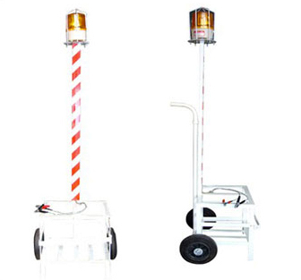 รถเข็นไฟไซเรน (mobile traffic cart)