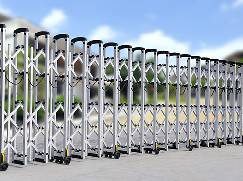 แผงกั้นเลื่อนพับ