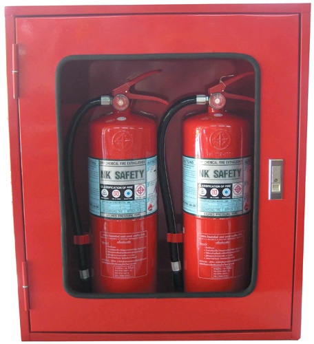 ตูู้้เก็บเครื่องดับเพลิง แบบคู่