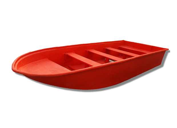 เรือท้องแบน ไฟเบอร์กลาส