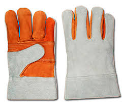 ถุงมือหนังท้อง