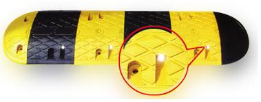 ยางชะลอความเร็วรถ Rubber Speed Bump