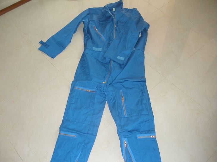 ชุดหมีงานช่าง สีฟ้า