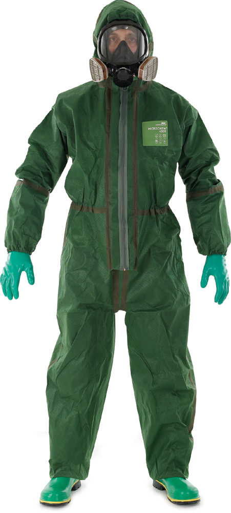 ชุดหมีป้องกันสารเคมี Dupont