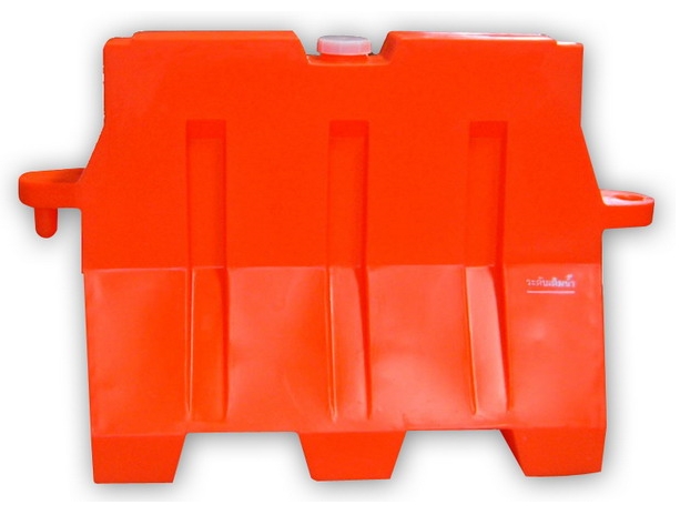 แผงพลาสติกจราจร - แผงกั้นใส่น้ำ ( Plastic Barrier )