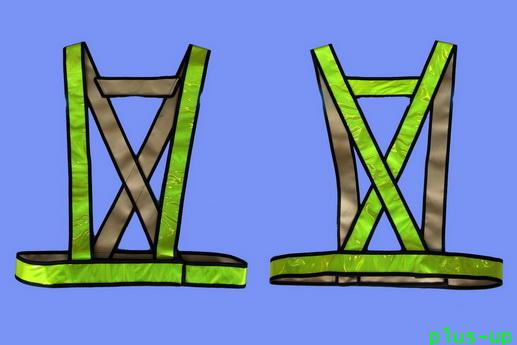 เสื้อกั๊กสะท้อนแสงแบบสวมรูปตัววี