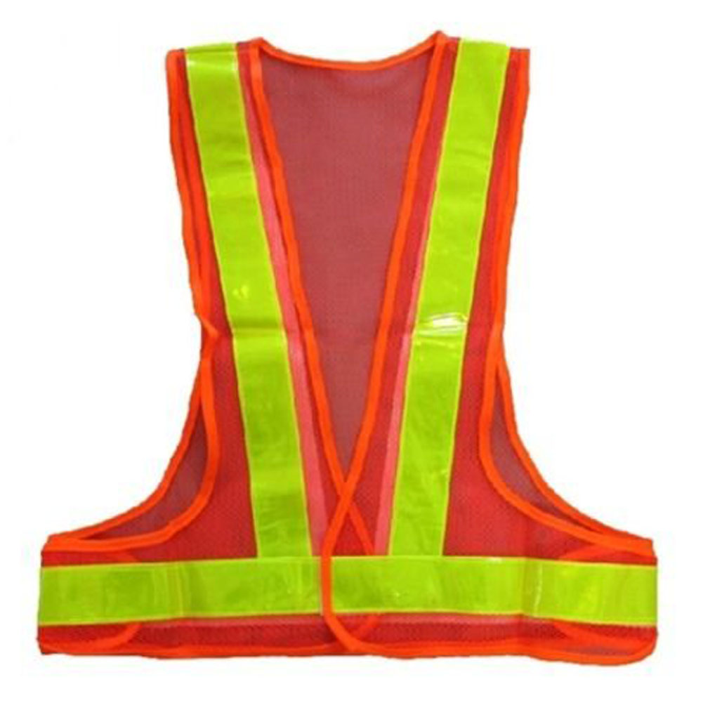 เสื้อกั๊กจราจรตาข่ายแบบตัว V