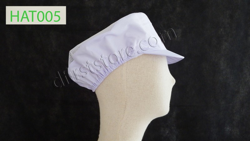 หมวกแก๊ปคลุมผม แบบ จีบรอบ