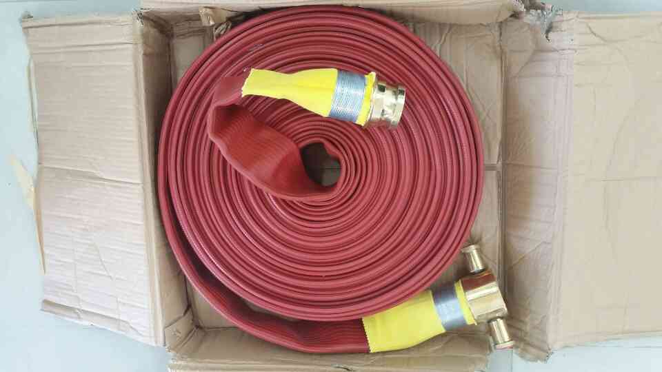 สายส่งน้ำดับเพลิงแบบยาง PVC ยีห้อ DELTA