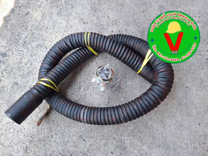 ท่อดูดตัวหนอน สีดำ