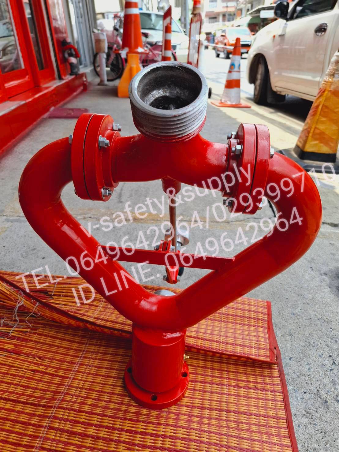 แท่นปืนเหล็กหล่อ